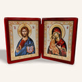 Jesus Christ Pantocrator and The Mother of  God with the Child Model 4