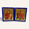The Mother of God with the Child and Saints Constantine and Helen