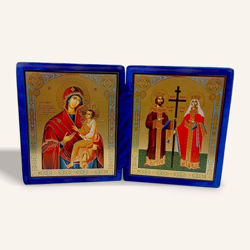 The Mother of God with the Child and Saints Constantine and Helen