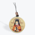 Wooden Religious Keychain – Saint Calinic of Cernica & People’s Salvation Cathedral | Set of 10