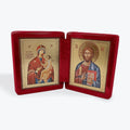 Our Lady “Quick to Hear” and Jesus Christ Pantocrator