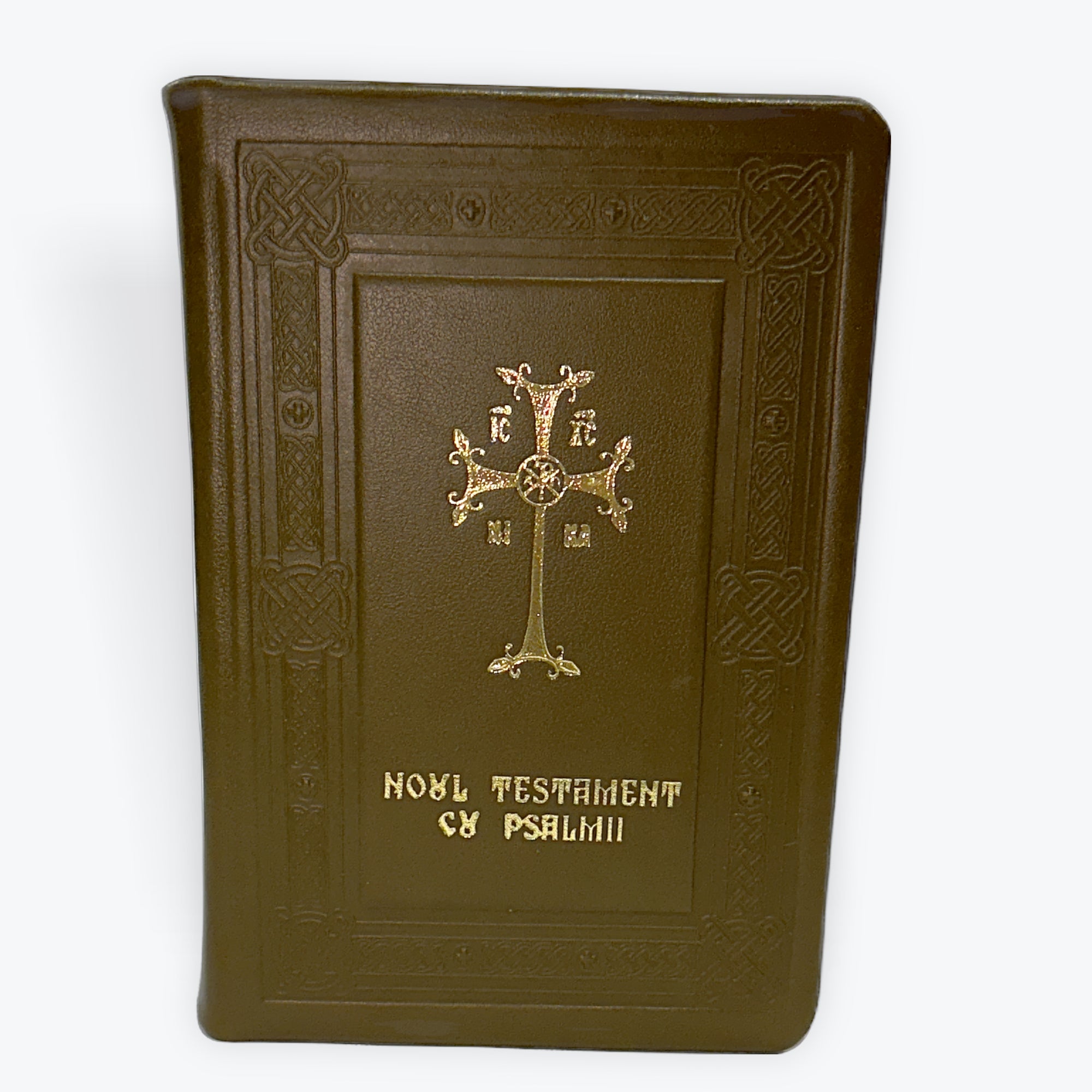 Noul Testament cu Psalmii – Copertă Piele (Format Mic)