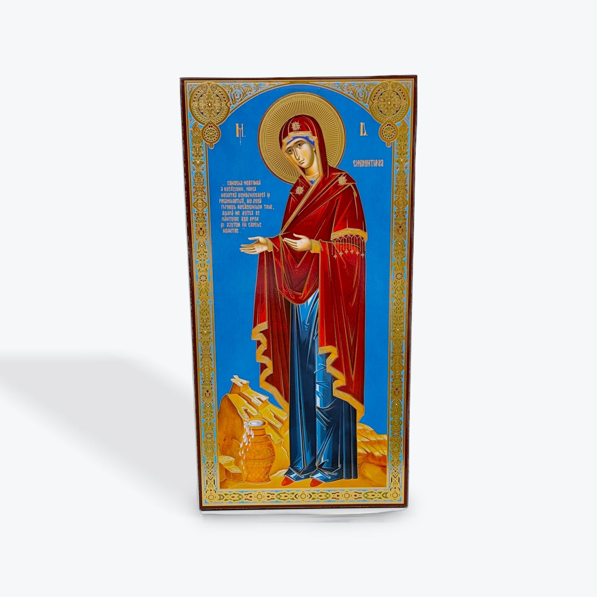 Byzantine Icon – The Mother of God “The Inexhaustible Chalice”