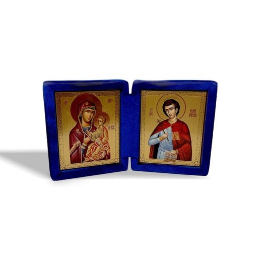 The Mother of God Hodegetria and Saint John the Russian