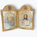 Wooden Diptych Icon