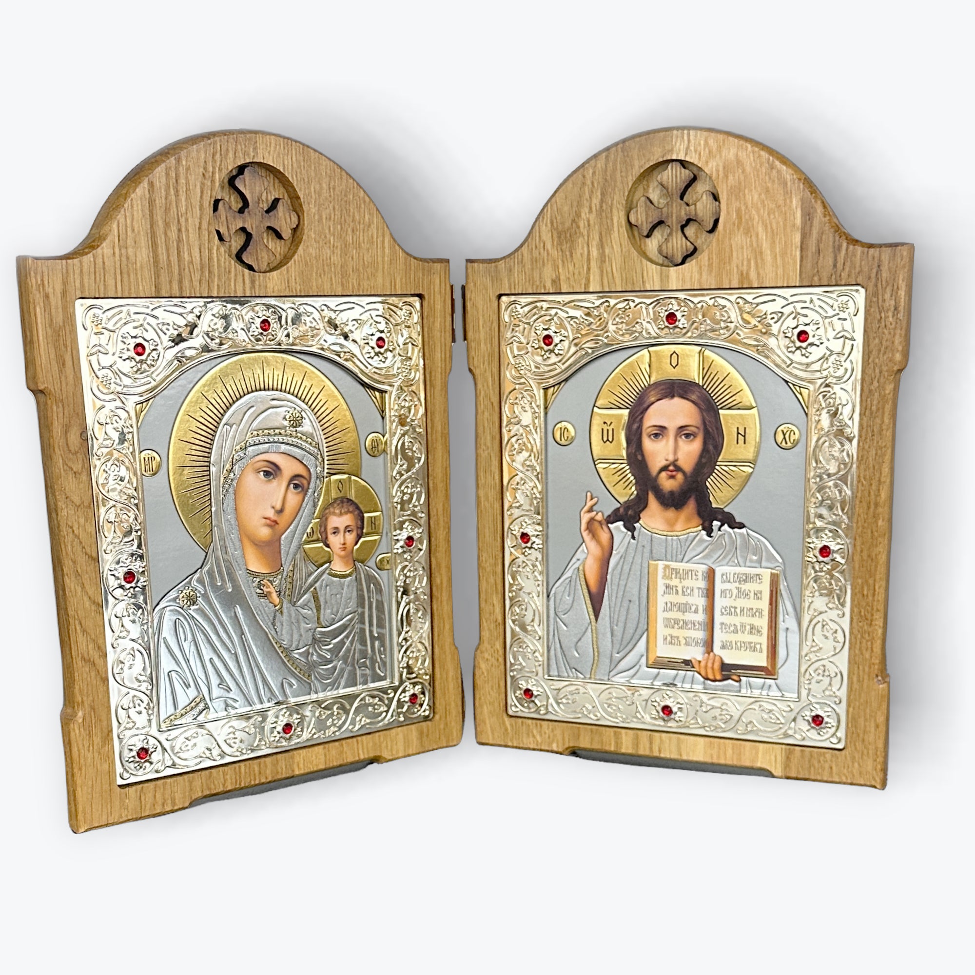 Wooden Diptych Icon