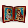Jesus Christ Pantocrator and The Mother of  God with the Child Model 2