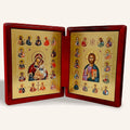 The Mother of God and Jesus Christ with the Holy Apostles