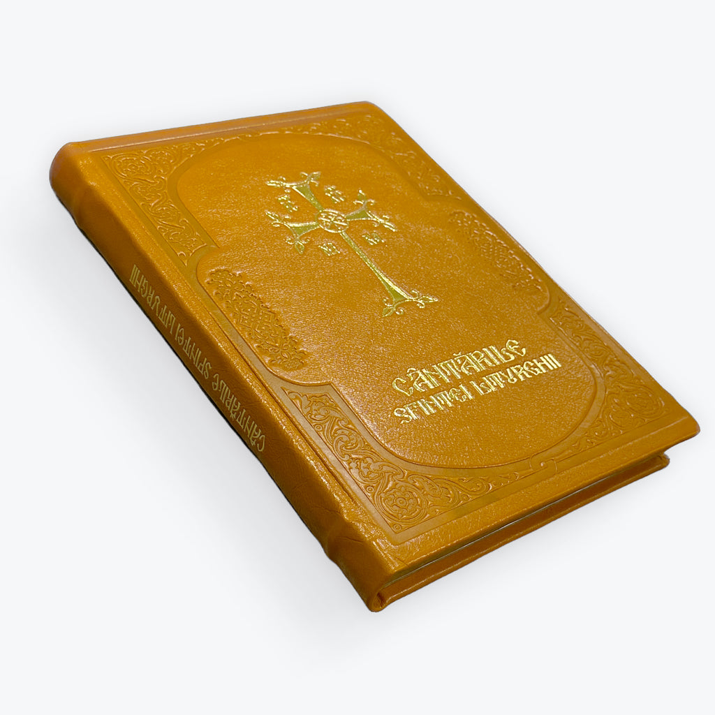 Cântările Sfintei Liturghii - Copertă Piele