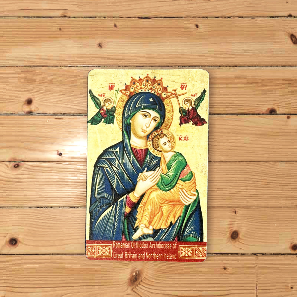Premium Waterproof Icon Card – 8.5 x 5.5 cm - PVC