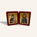 The Mother of God of Cozia and Jesus Christ