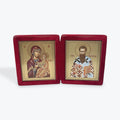 The Mother of God Hodegetria and Saint Basil the Great