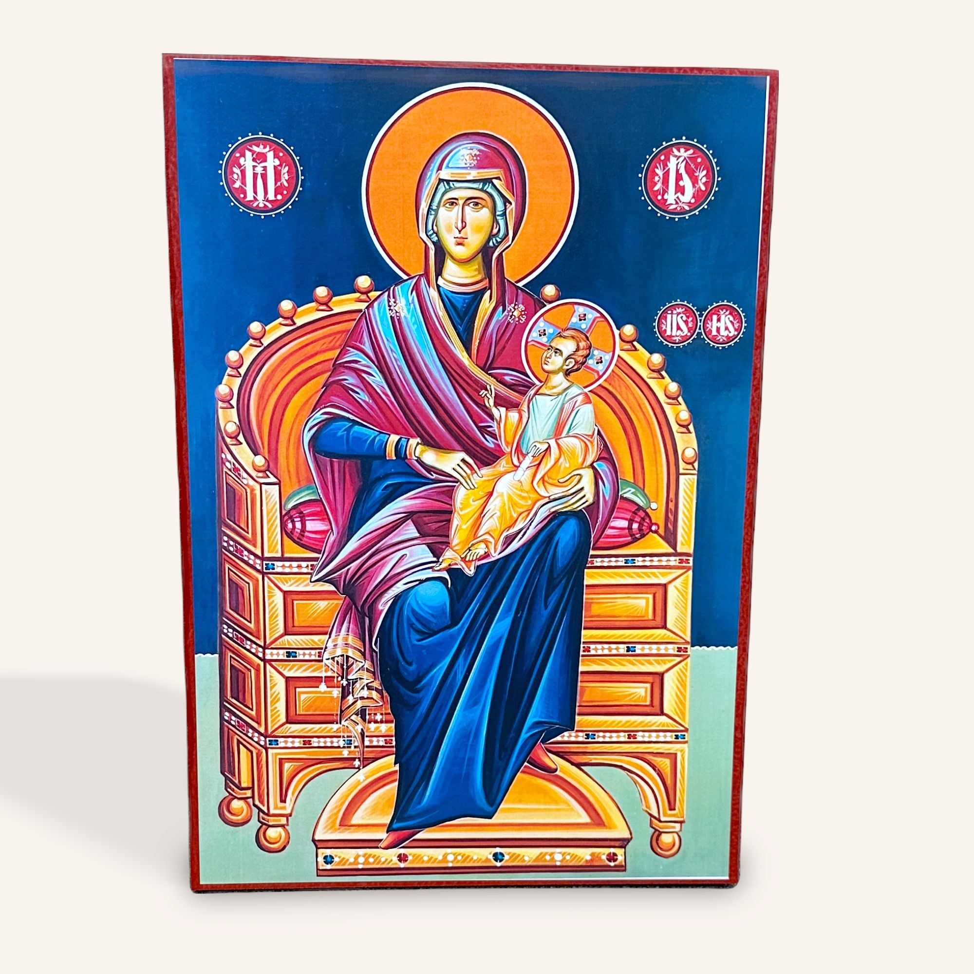 Virgin Mary Enthroned