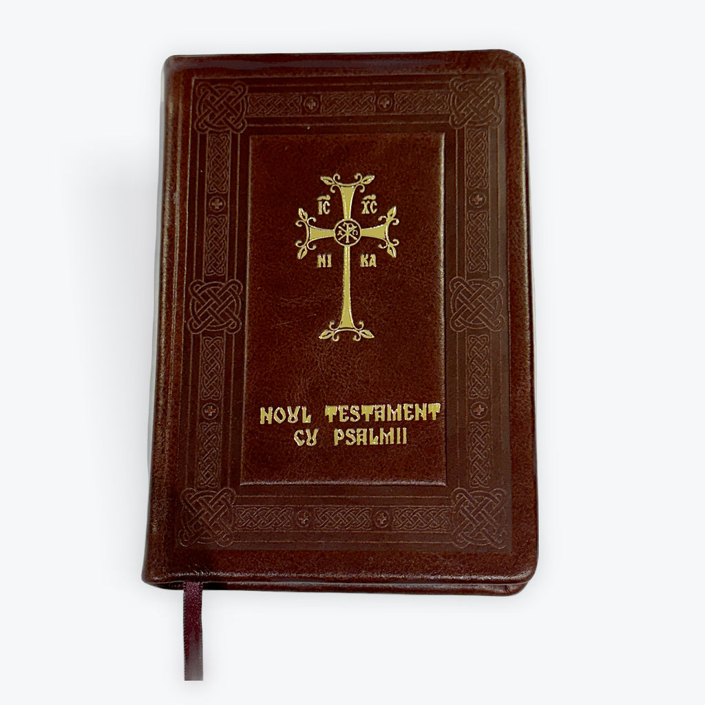 Noul Testament cu Psalmii – Copertă Piele (Format Mic)