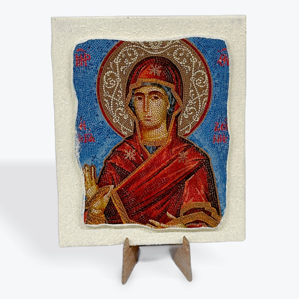 The Cincture of the Theotokos Mosaic Icon