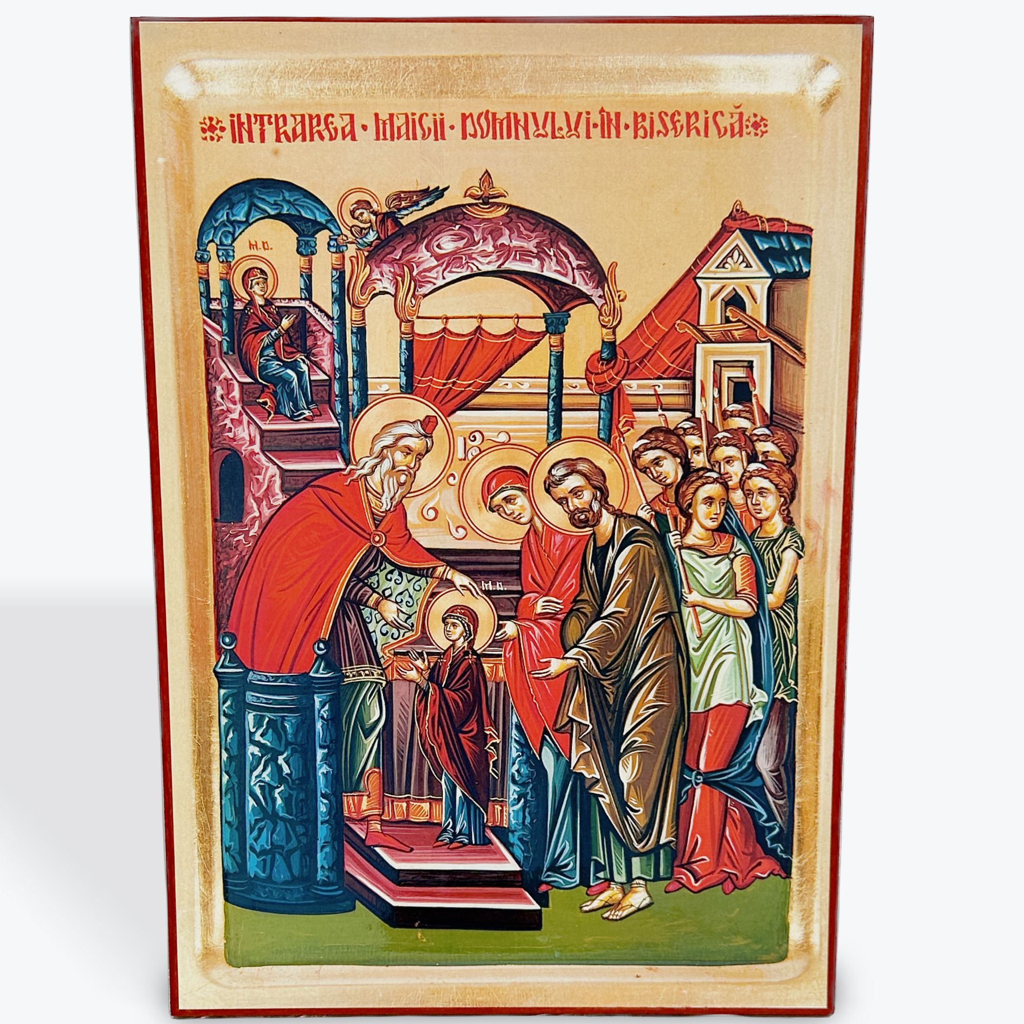 The Entry of the Mother of God into the Temple (November 21) – Lithography