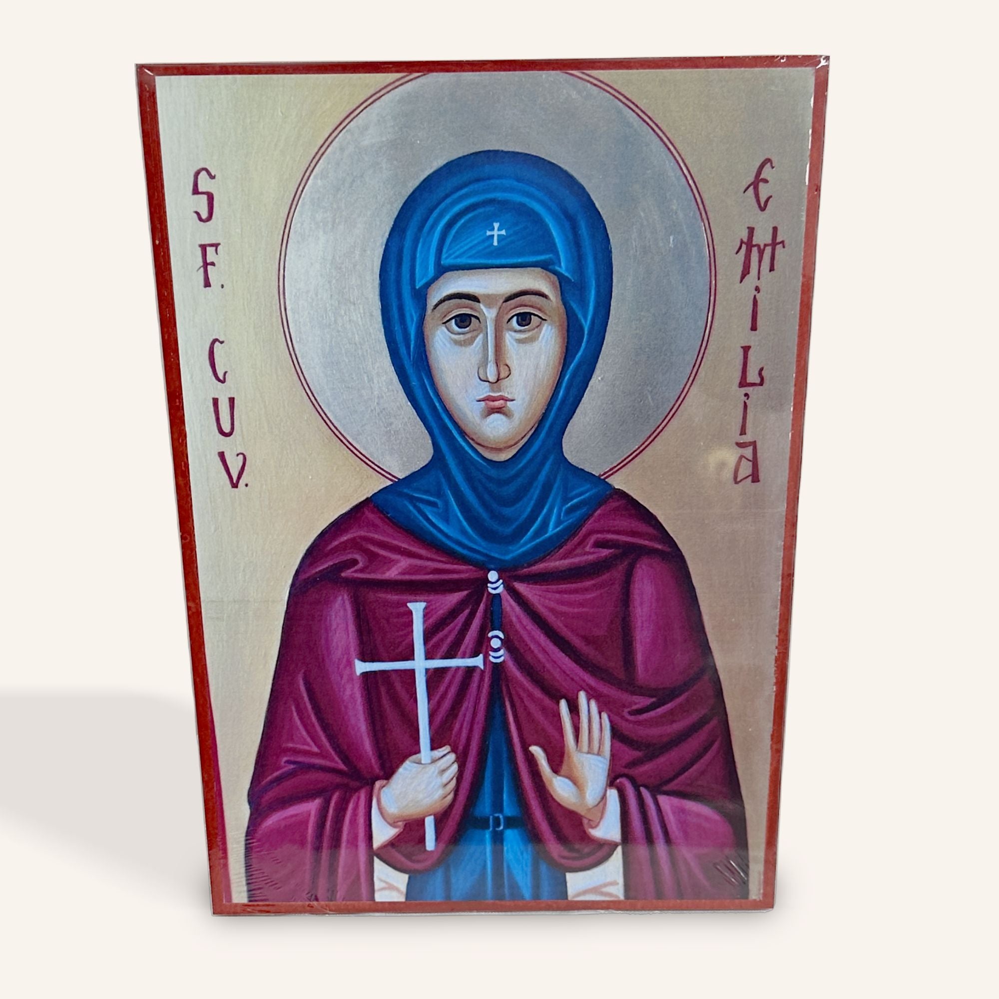 Saint Emilia - Lithography