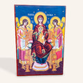 Virgin Mary Enthroned - Angels