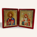Jesus Christ Pantocrator and The Mother of God with the Child Model 1