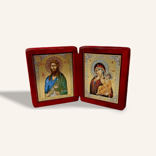 The Mother of God with the Child Jesus and Saint John the Baptist