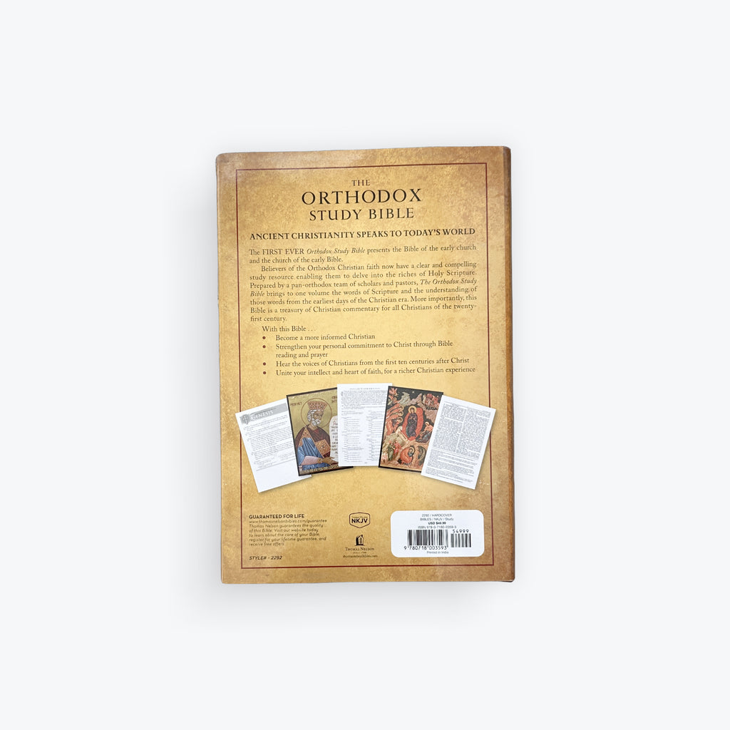 The Orthodox Study Bible, Hardback
