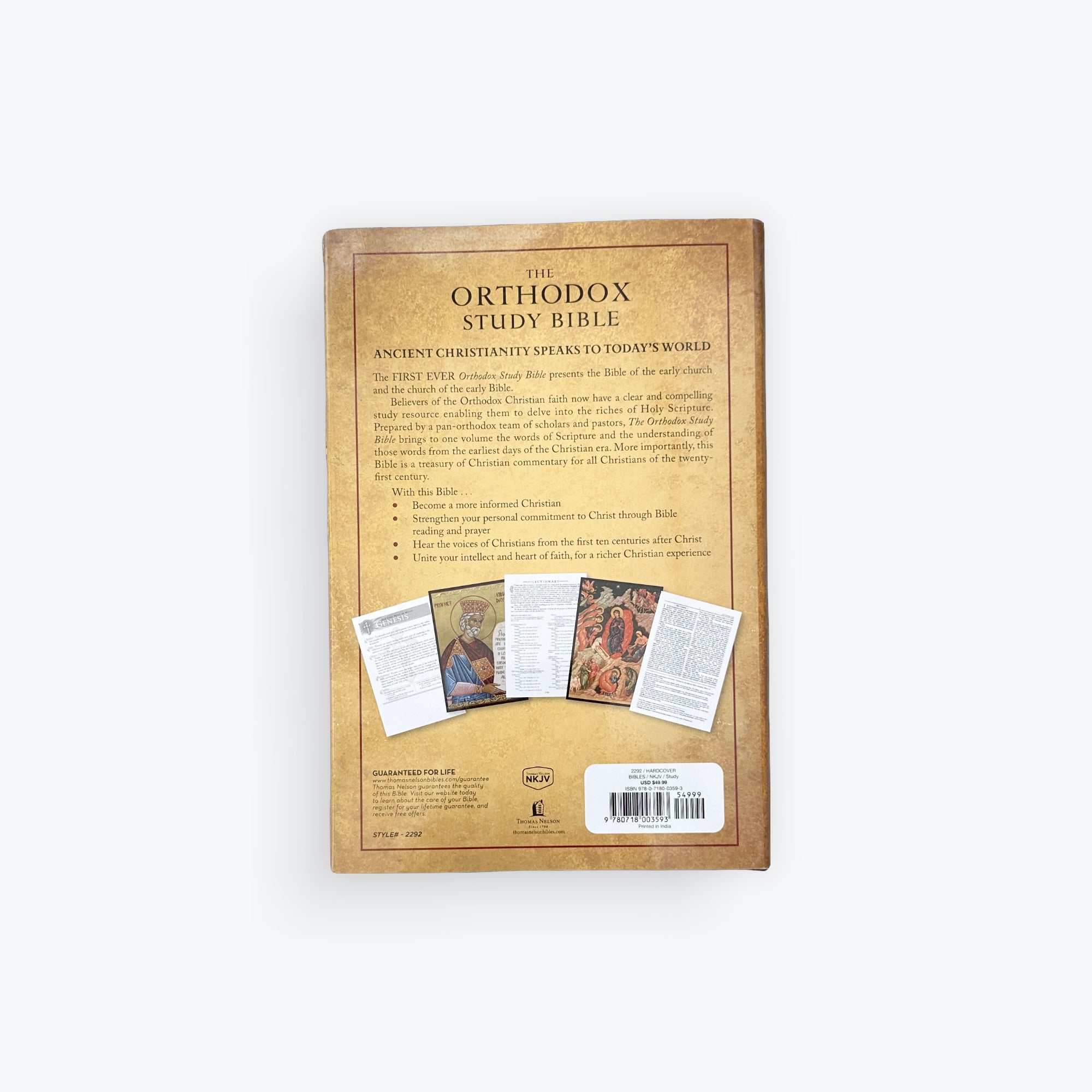 The Orthodox Study Bible, Hardback