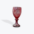 Engraved Glass Cup / 21cm