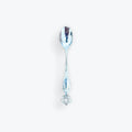 Cast silver spoon
