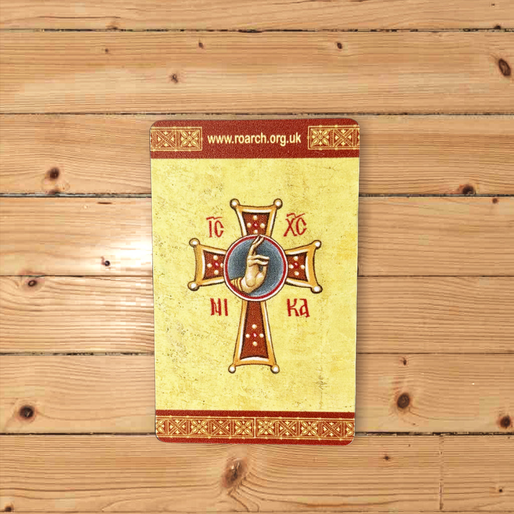 Premium Waterproof Icon Card – 8.5 x 5.5 cm - PVC