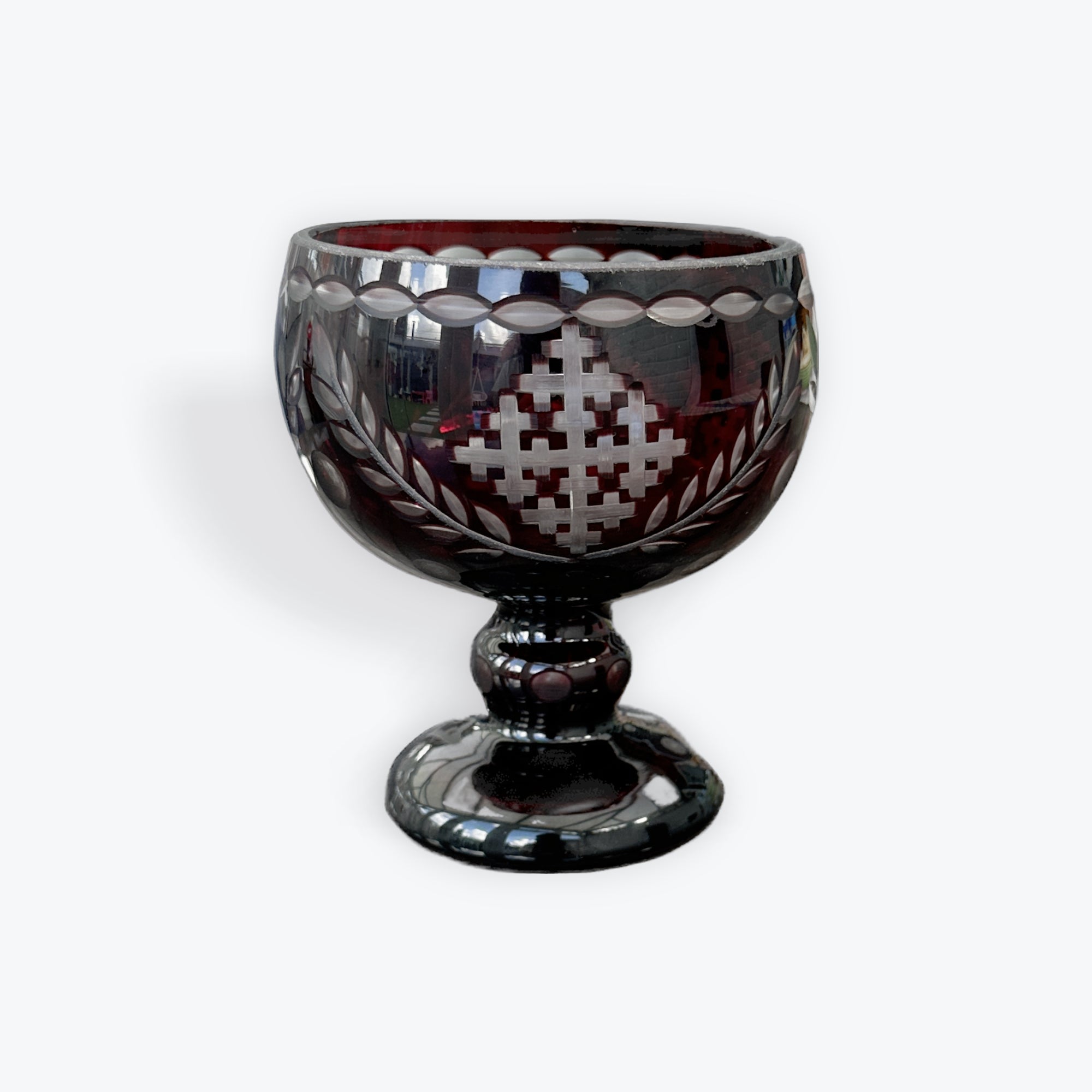 Engraved Glass 12cm