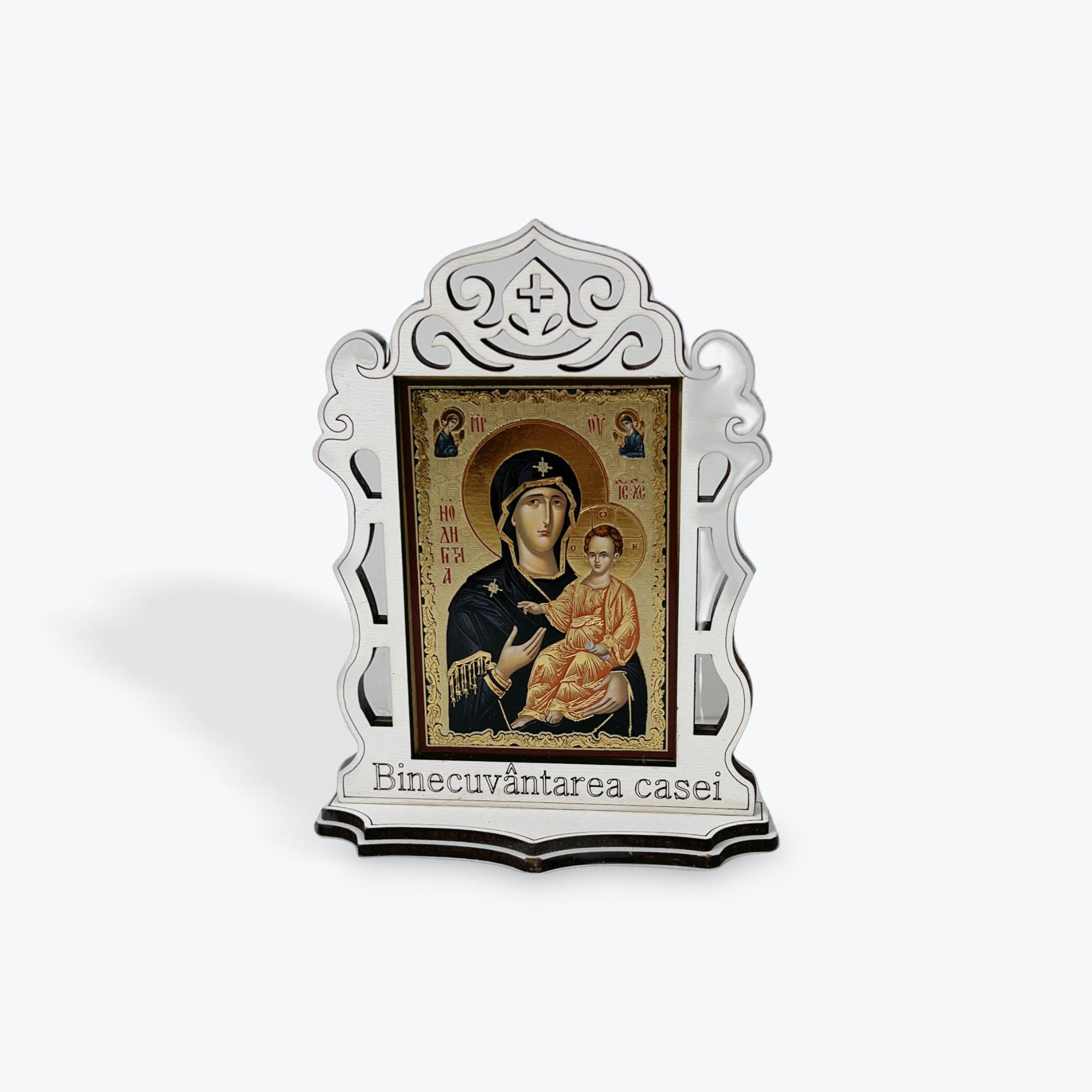 Pyrographed Icon